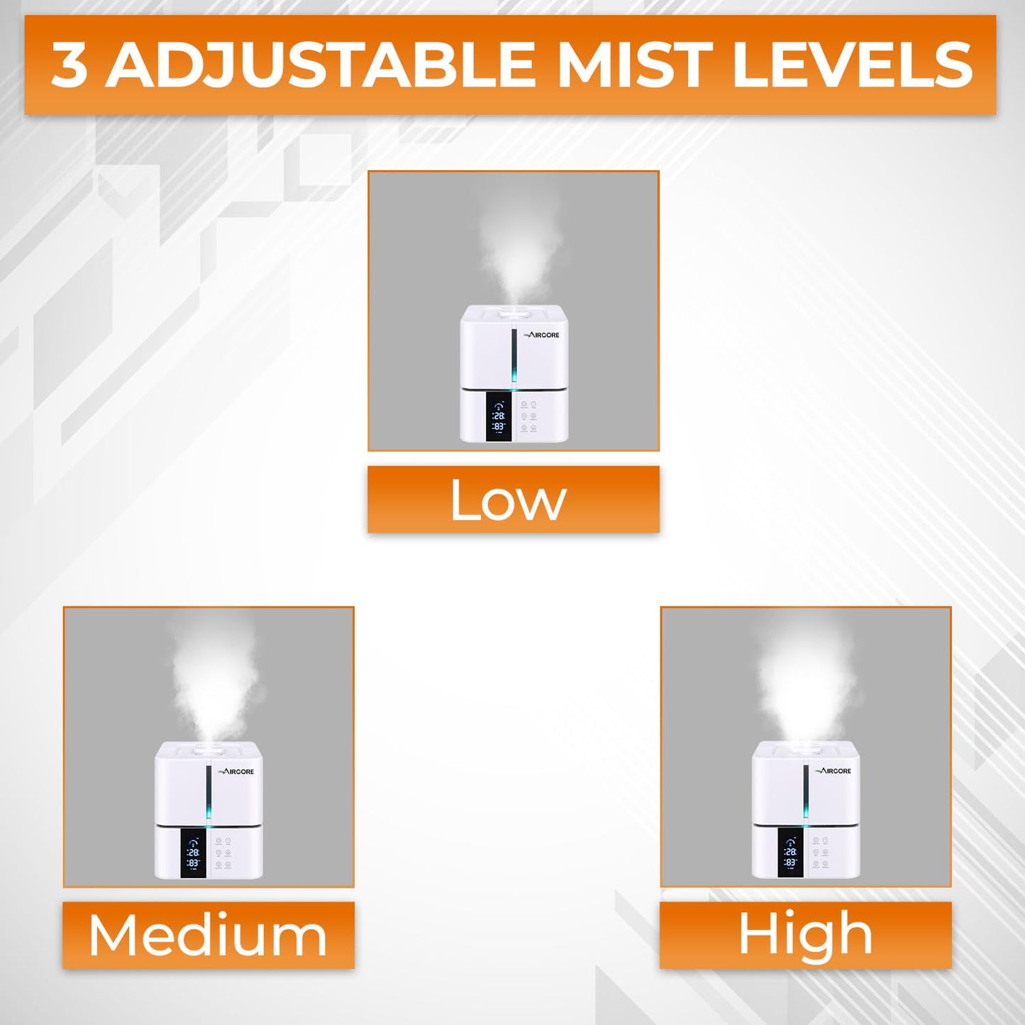 AIRCORE 5L Ultrasonic Cool Mist Humidifier