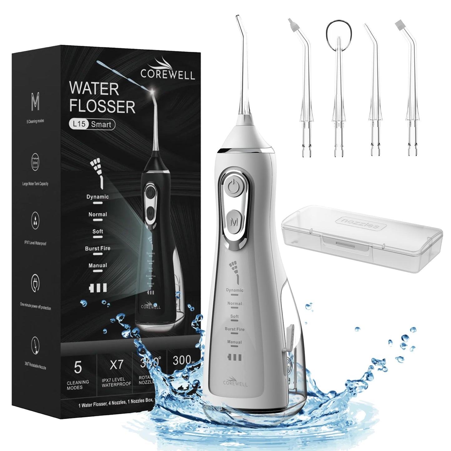 COREWELL Cordless Water Flosser