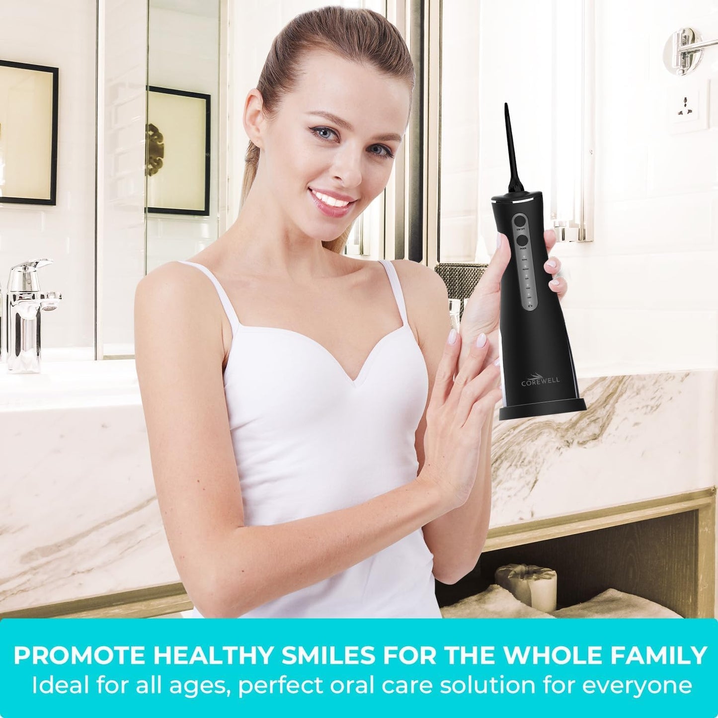 COREWELL Smart Cordless Water Flosser
